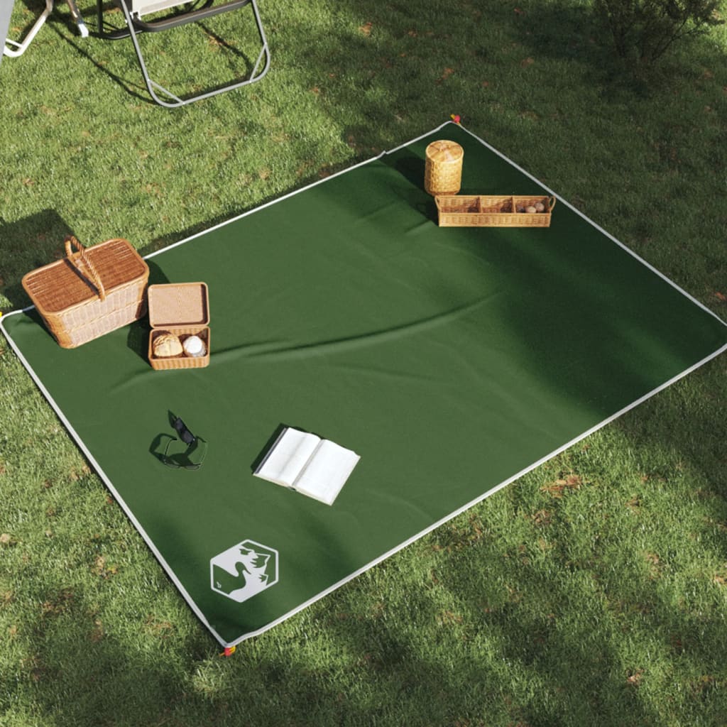 Picknickkleed met haringen 205x155 cm groen is nu te koop bij PeponiXL, paradijselijk wonen!