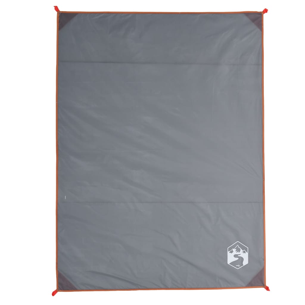 Picknickkleed met haringen 205x155 cm grijs en oranje is nu te koop bij PeponiXL, paradijselijk wonen!
