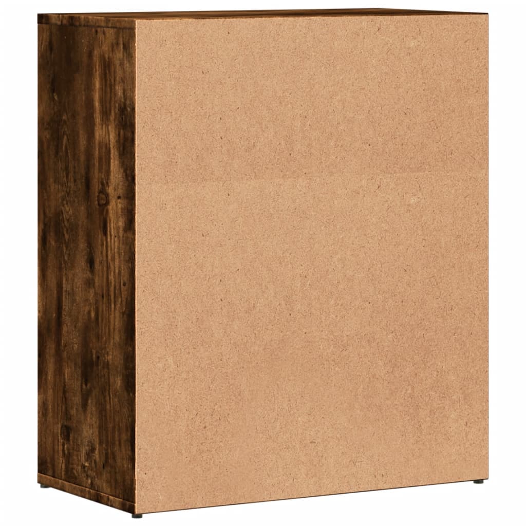 Dressoir 60x31x70 cm bewerkt hout gerookt eikenkleurig is nu te koop bij PeponiXL, paradijselijk wonen!