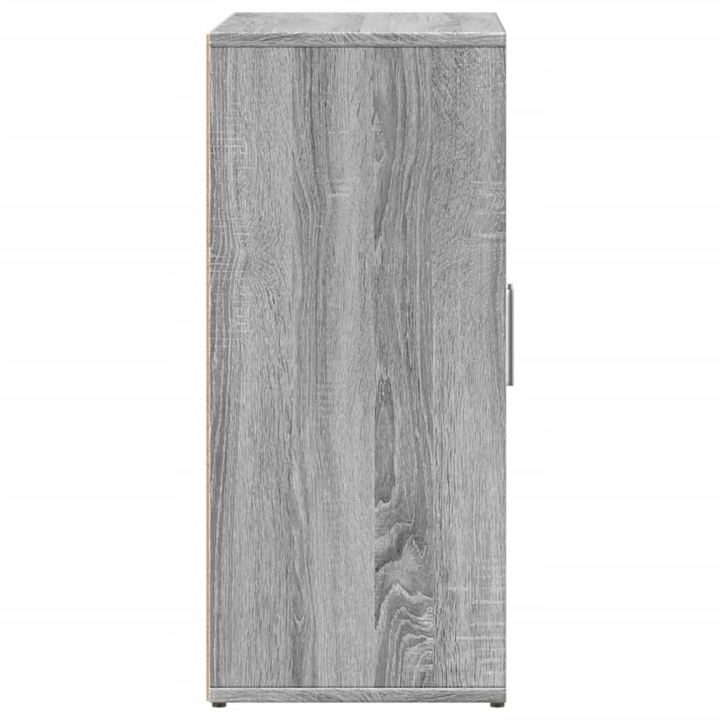 Dressoir 60x31x70 cm bewerkt hout grijs sonoma is nu te koop bij PeponiXL, paradijselijk wonen!
