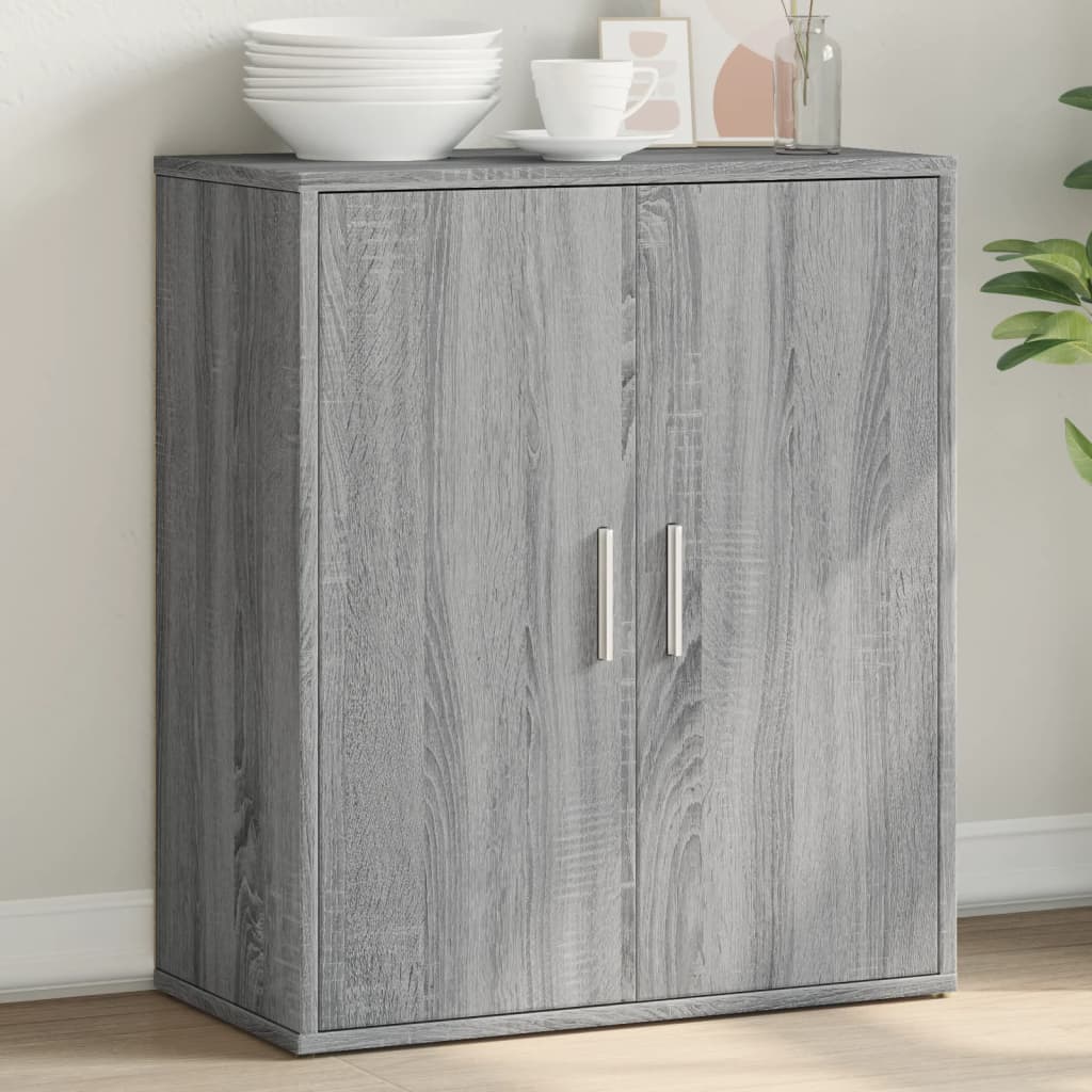 Dressoir 60x31x70 cm bewerkt hout grijs sonoma is nu te koop bij PeponiXL, paradijselijk wonen!