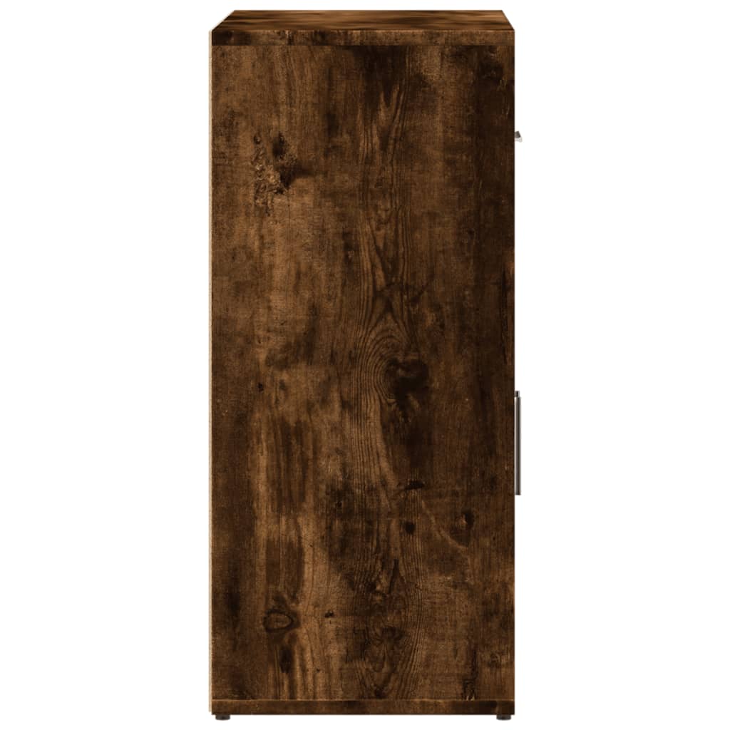 Dressoir 60x31x70 cm bewerkt hout gerookt eikenkleurig is nu te koop bij PeponiXL, paradijselijk wonen!