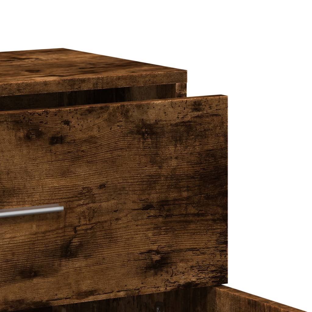 Dressoir 60x31x70 cm bewerkt hout gerookt eikenkleurig is nu te koop bij PeponiXL, paradijselijk wonen!
