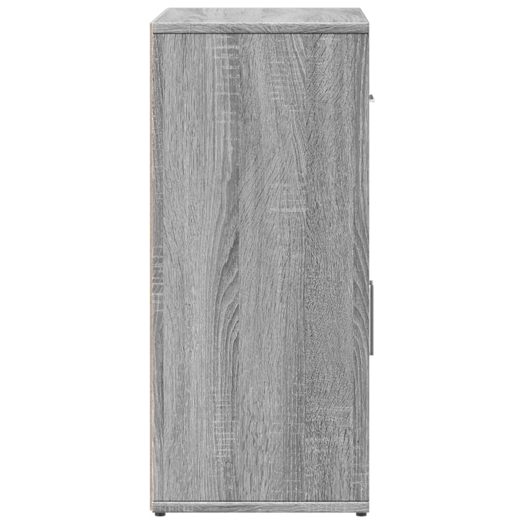 Dressoir 60x31x70 cm bewerkt hout grijs sonoma is nu te koop bij PeponiXL, paradijselijk wonen!