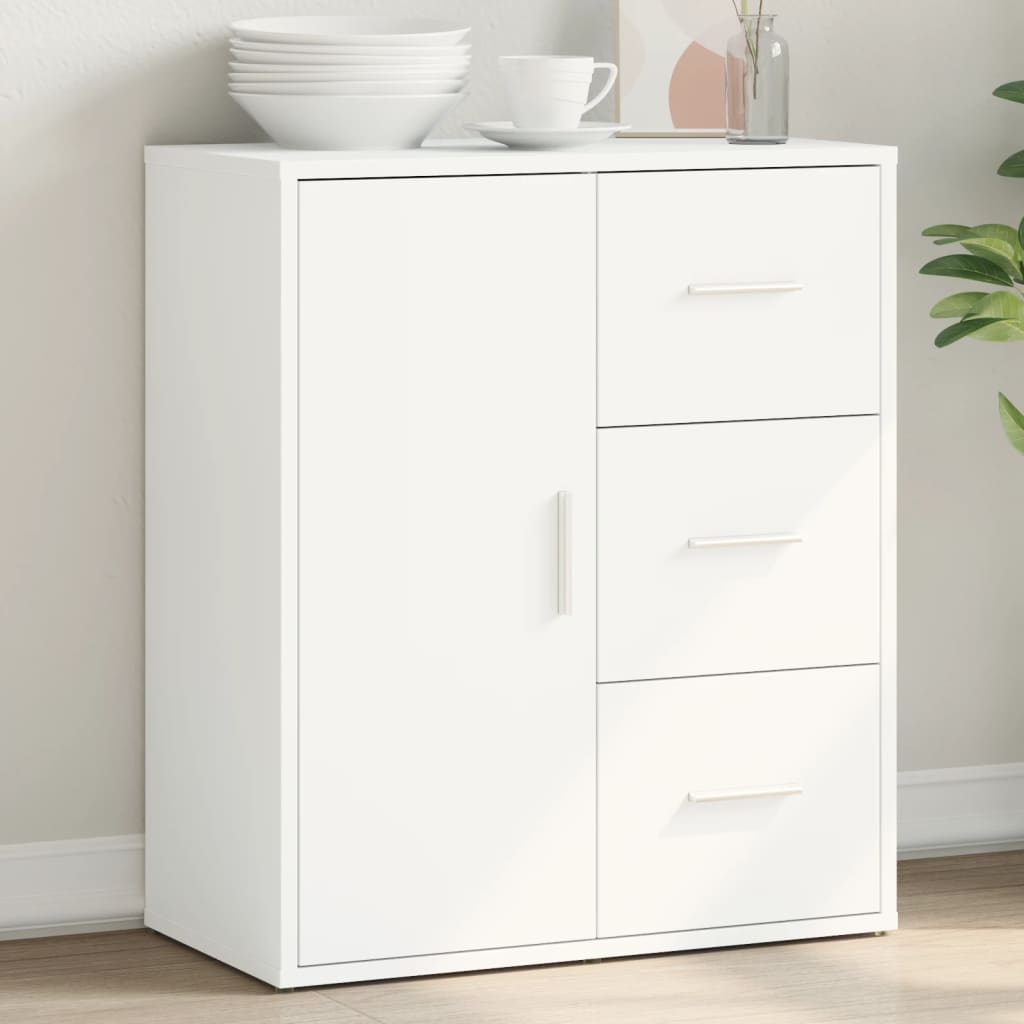 Dressoir 60x31x70 cm bewerkt hout wit is nu te koop bij PeponiXL, paradijselijk wonen!
