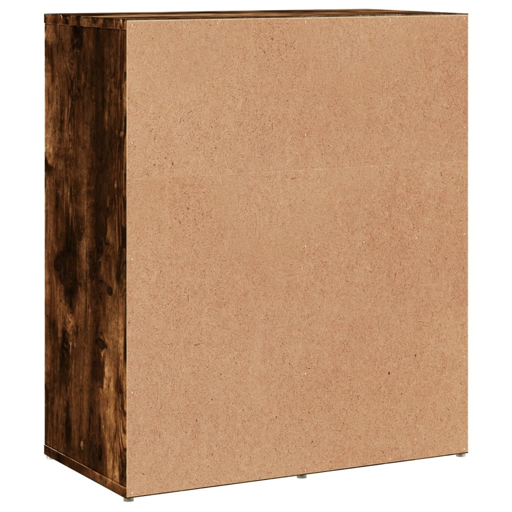 Dressoir 60x31x70 cm bewerkt hout gerookt eikenkleurig is nu te koop bij PeponiXL, paradijselijk wonen!