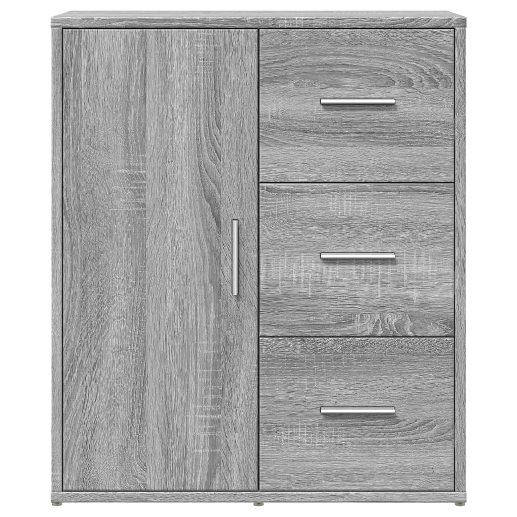 Dressoir 60x31x70 cm bewerkt hout grijs sonoma is nu te koop bij PeponiXL, paradijselijk wonen!