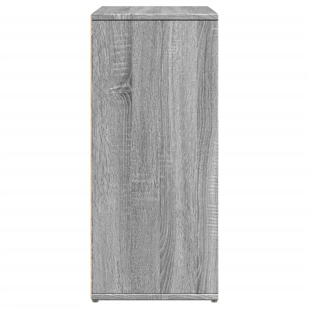 Dressoir 60x31x70 cm bewerkt hout grijs sonoma is nu te koop bij PeponiXL, paradijselijk wonen!