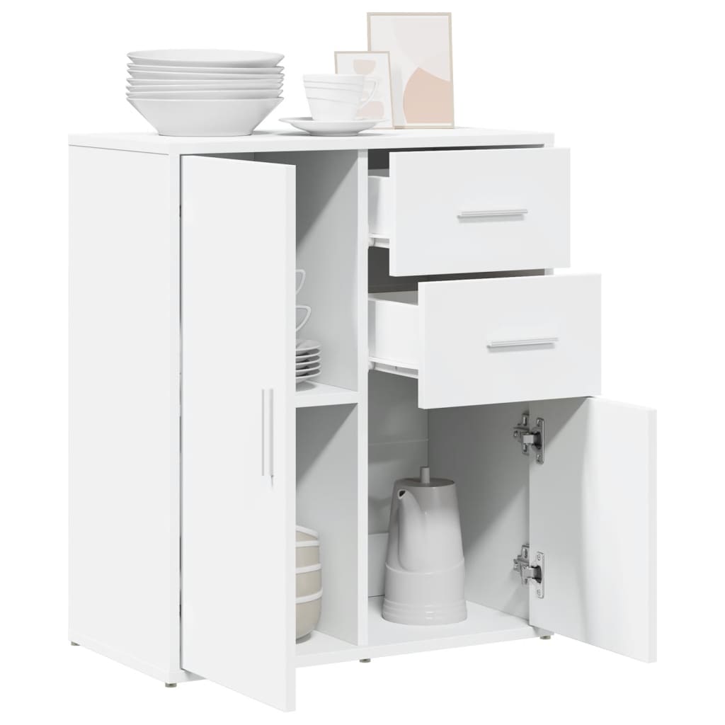 Dressoir 60x31x70 cm bewerkt hout wit is nu te koop bij PeponiXL, paradijselijk wonen!