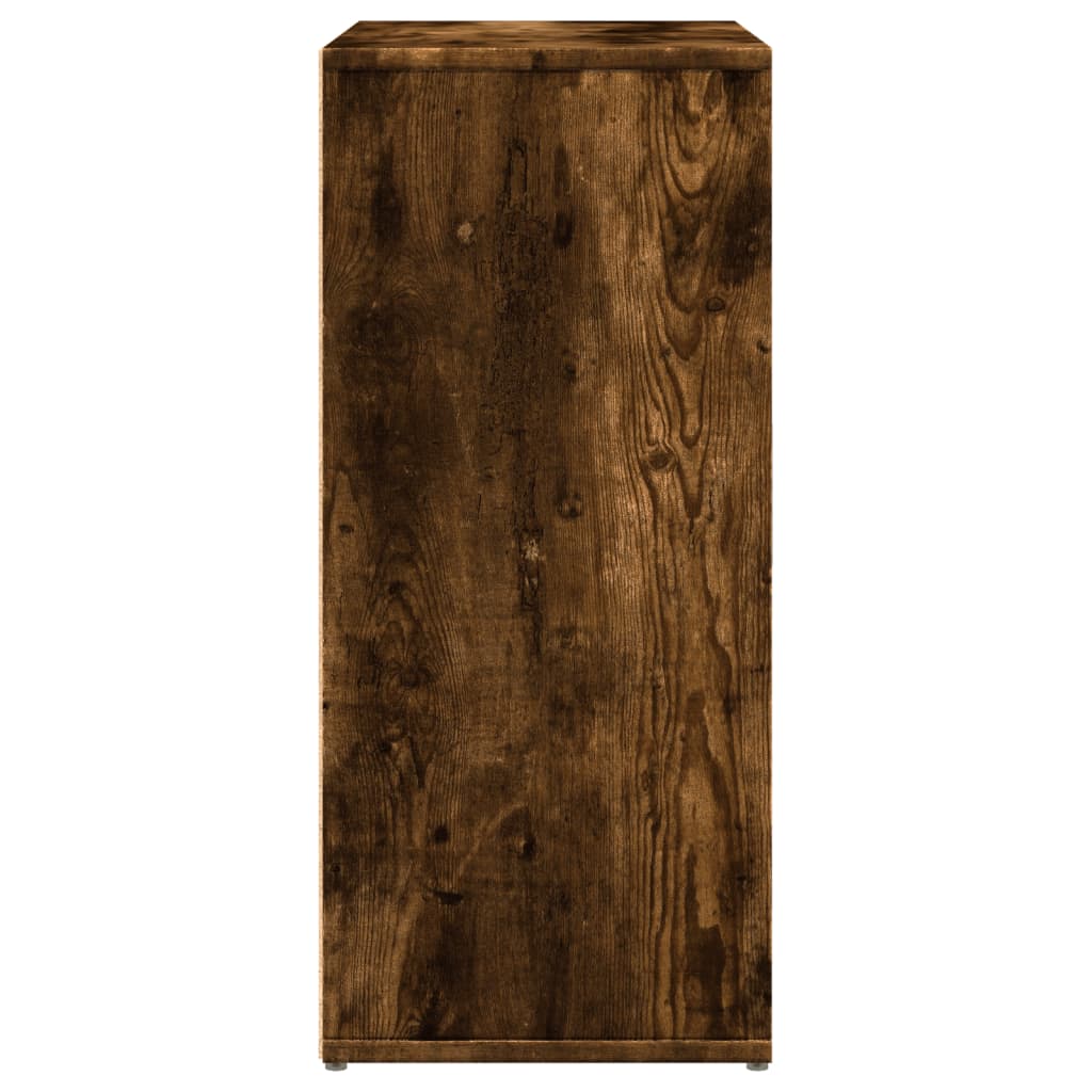 Dressoir 60x31x70 cm bewerkt hout gerookt eikenkleurig is nu te koop bij PeponiXL, paradijselijk wonen!