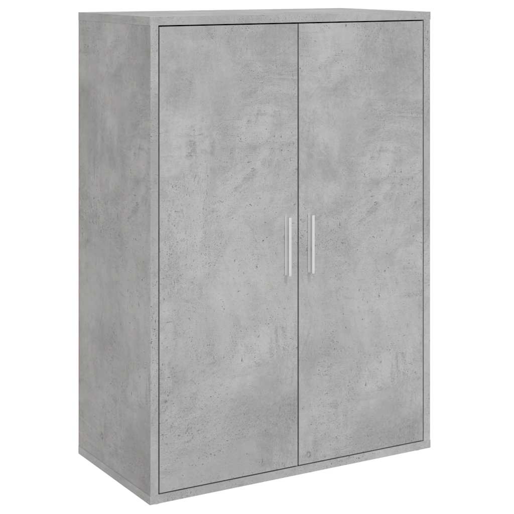 Dressoir 60x31x84 cm bewerkt hout betongrijs is nu te koop bij PeponiXL, paradijselijk wonen!