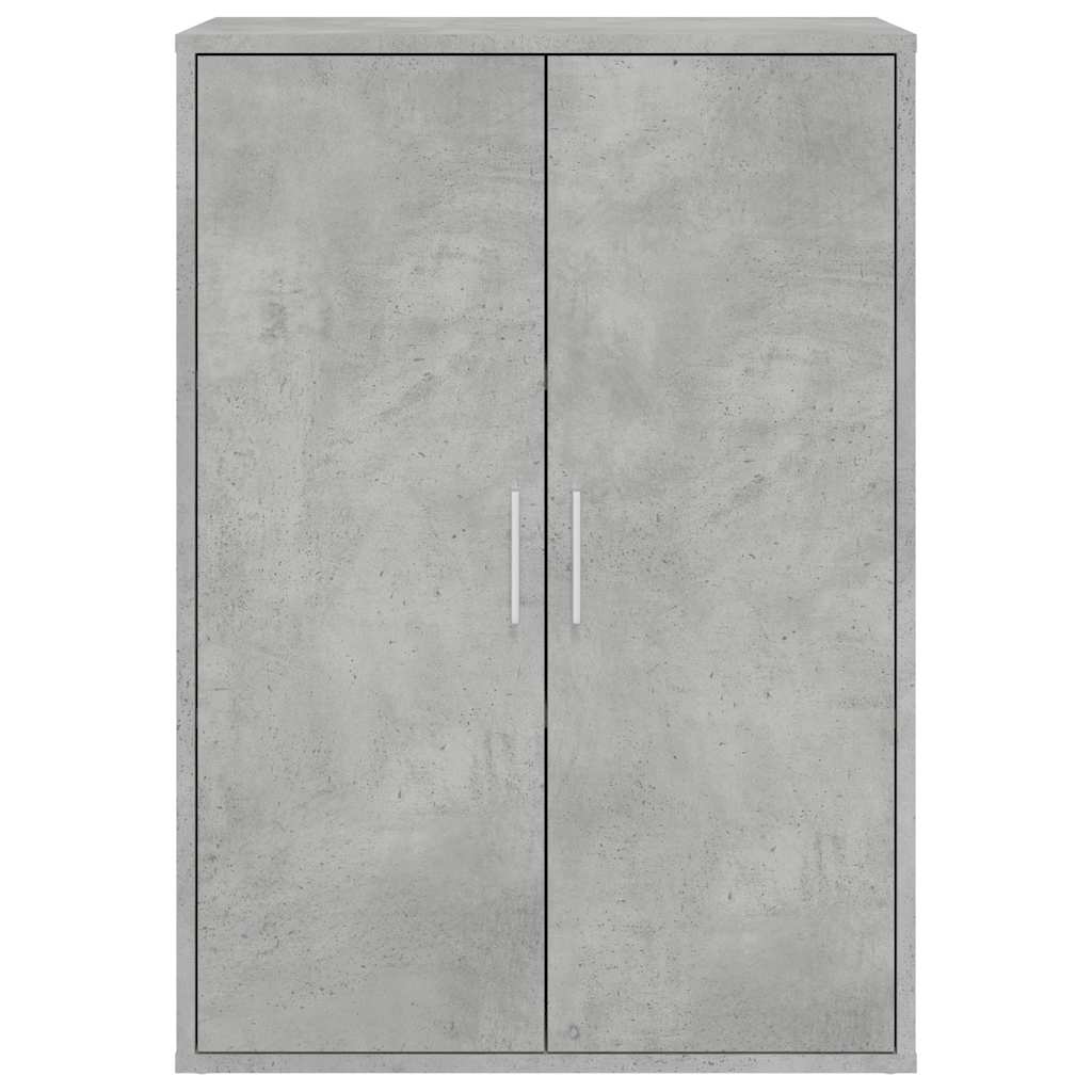 Dressoir 60x31x84 cm bewerkt hout betongrijs is nu te koop bij PeponiXL, paradijselijk wonen!