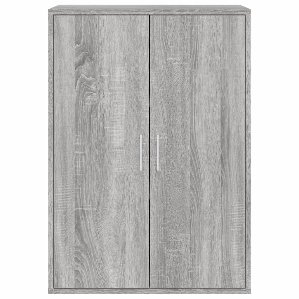 Dressoir 60x31x84 cm bewerkt hout grijs sonoma is nu te koop bij PeponiXL, paradijselijk wonen!