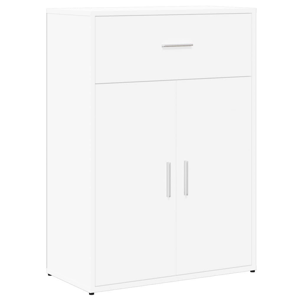 Dressoir 60x30x84 cm bewerkt hout wit is nu te koop bij PeponiXL, paradijselijk wonen!