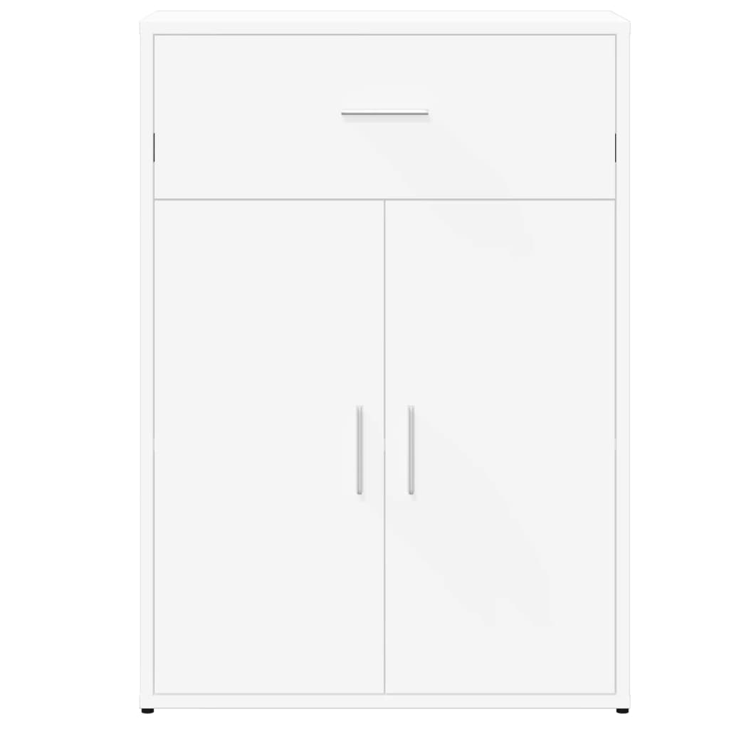 Dressoir 60x30x84 cm bewerkt hout wit is nu te koop bij PeponiXL, paradijselijk wonen!