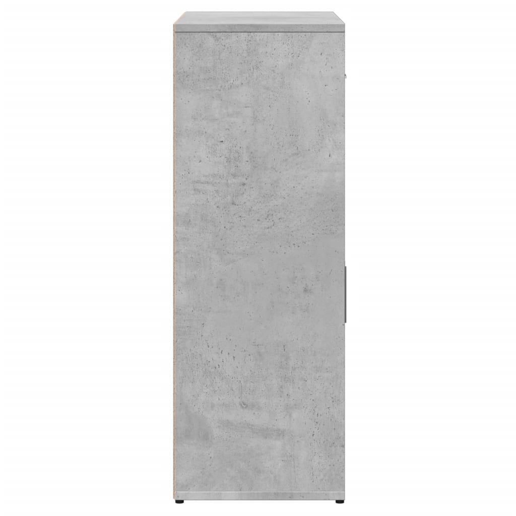 Dressoir 60x30x84 cm bewerkt hout betongrijs is nu te koop bij PeponiXL, paradijselijk wonen!