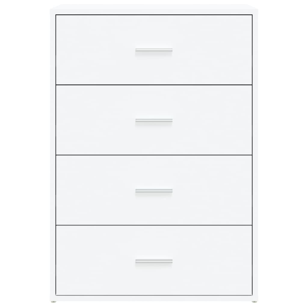 Dressoir 60x31x84 cm bewerkt hout wit is nu te koop bij PeponiXL, paradijselijk wonen!