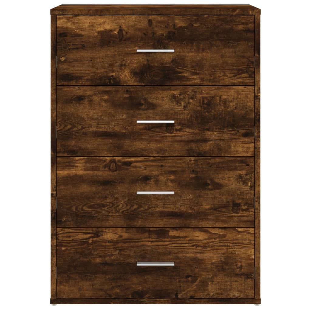 Dressoir 60x31x84 cm bewerkt hout gerookt eikenkleurig is nu te koop bij PeponiXL, paradijselijk wonen!