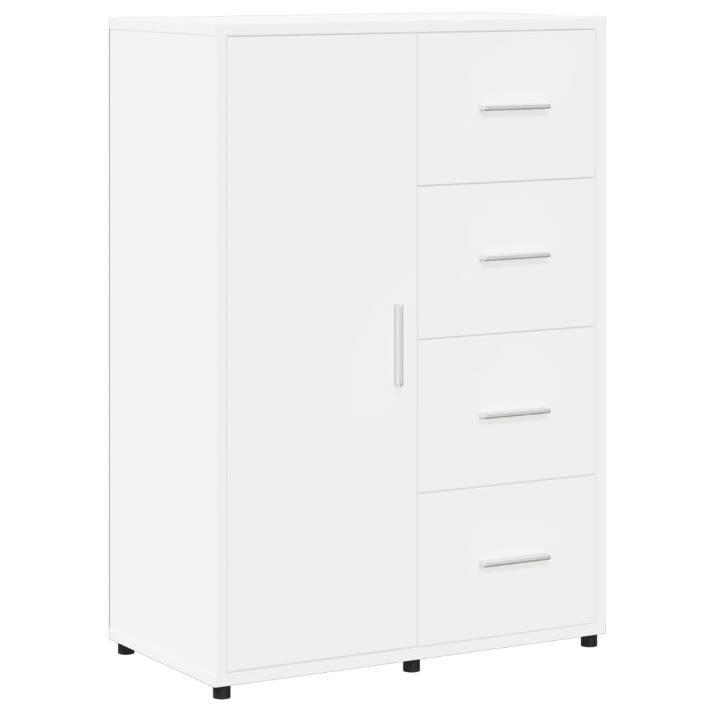 Dressoir 60x31x84 cm bewerkt hout wit is nu te koop bij PeponiXL, paradijselijk wonen!