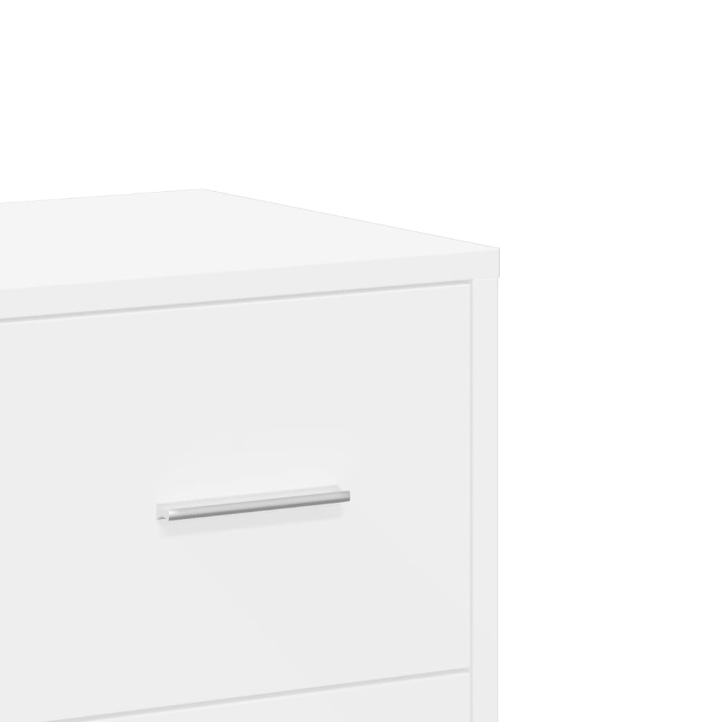 Dressoir 60x31x84 cm bewerkt hout wit is nu te koop bij PeponiXL, paradijselijk wonen!