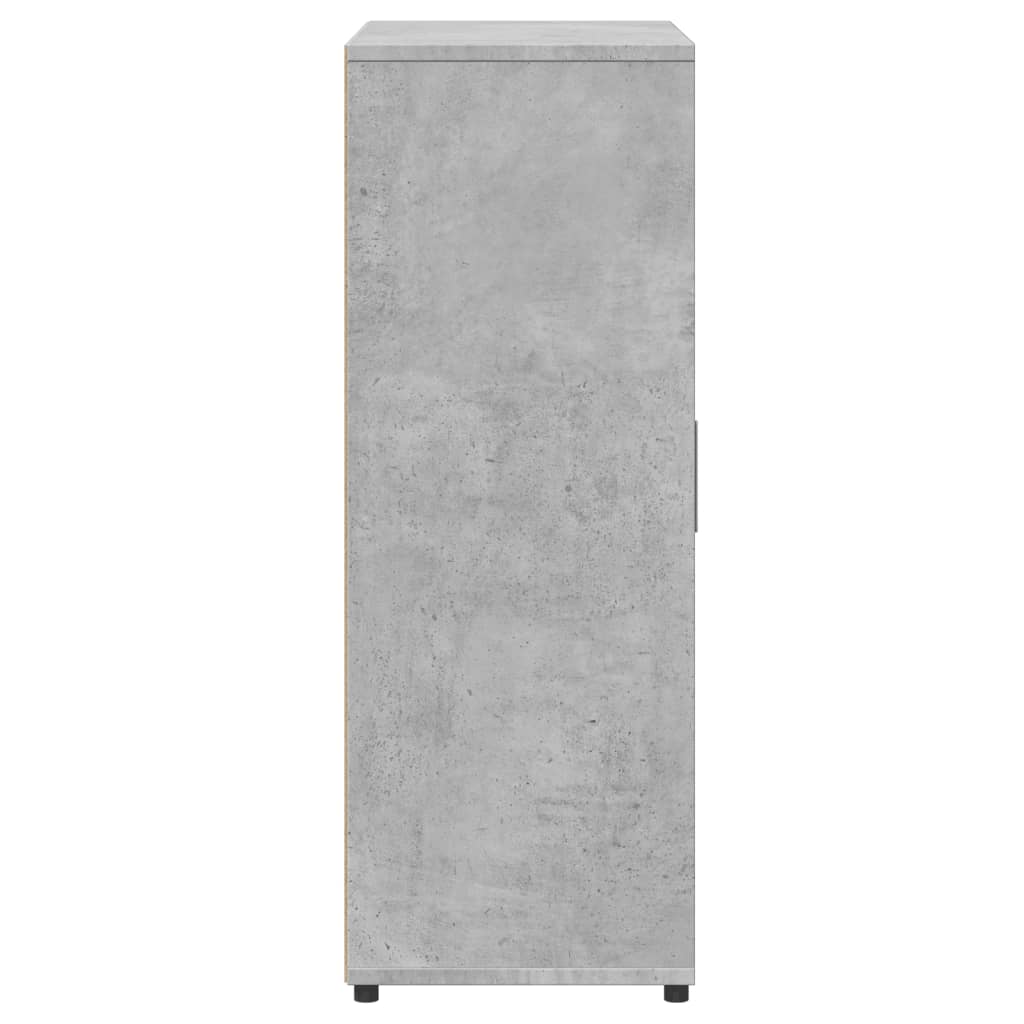 Dressoir 60x31x84 cm bewerkt hout betongrijs is nu te koop bij PeponiXL, paradijselijk wonen!