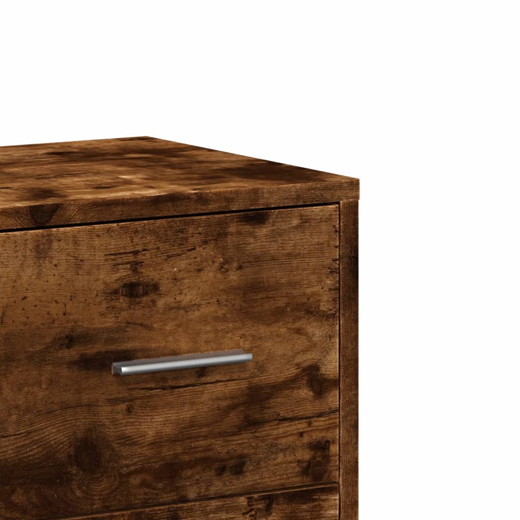 Dressoir 60x31x84 cm bewerkt hout gerookt eikenkleurig is nu te koop bij PeponiXL, paradijselijk wonen!