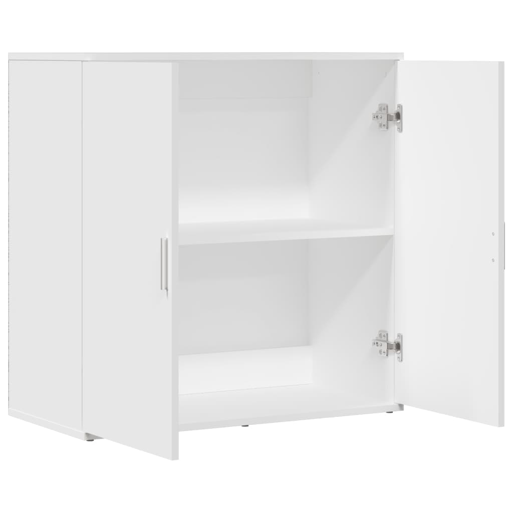 Dressoir 79x38x80 cm bewerkt hout wit is nu te koop bij PeponiXL, paradijselijk wonen!