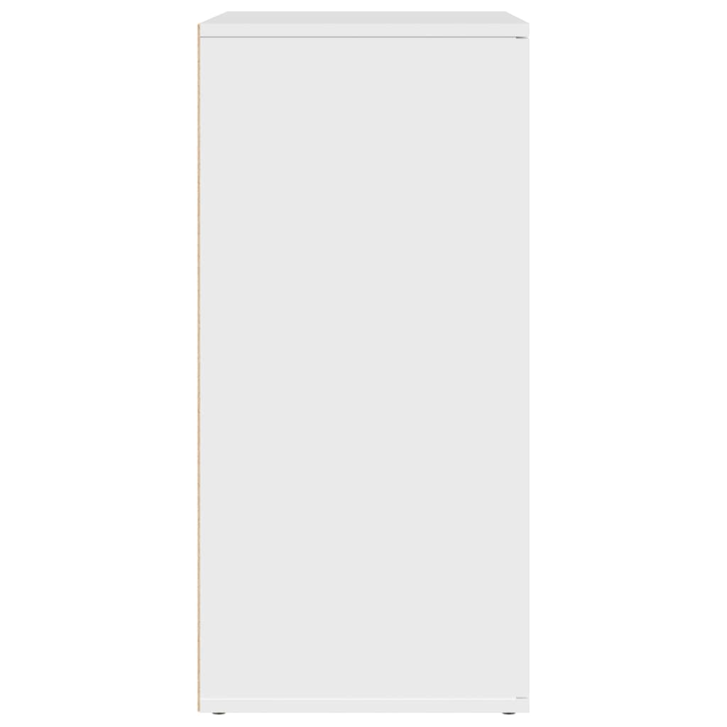 Dressoir 79x38x80 cm bewerkt hout wit is nu te koop bij PeponiXL, paradijselijk wonen!