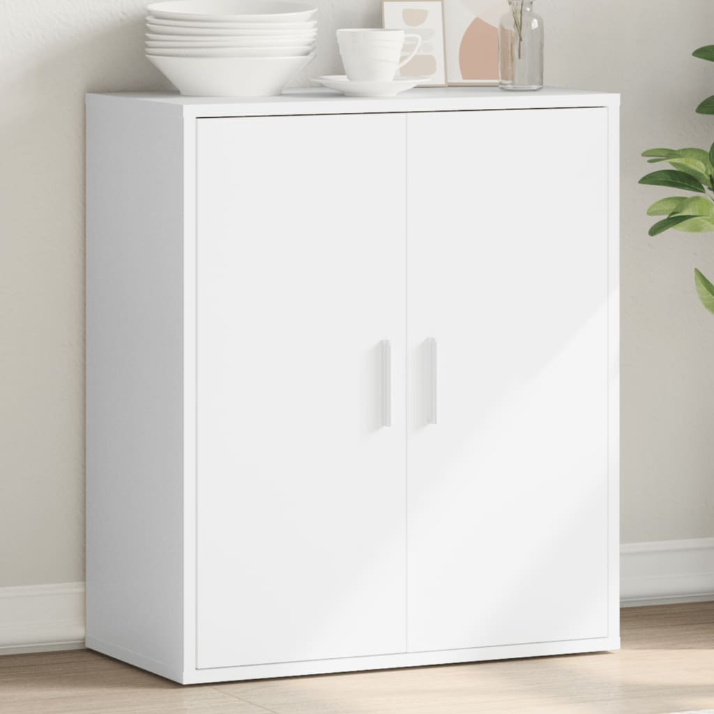 Dressoir 79x38x80 cm bewerkt hout wit is nu te koop bij PeponiXL, paradijselijk wonen!