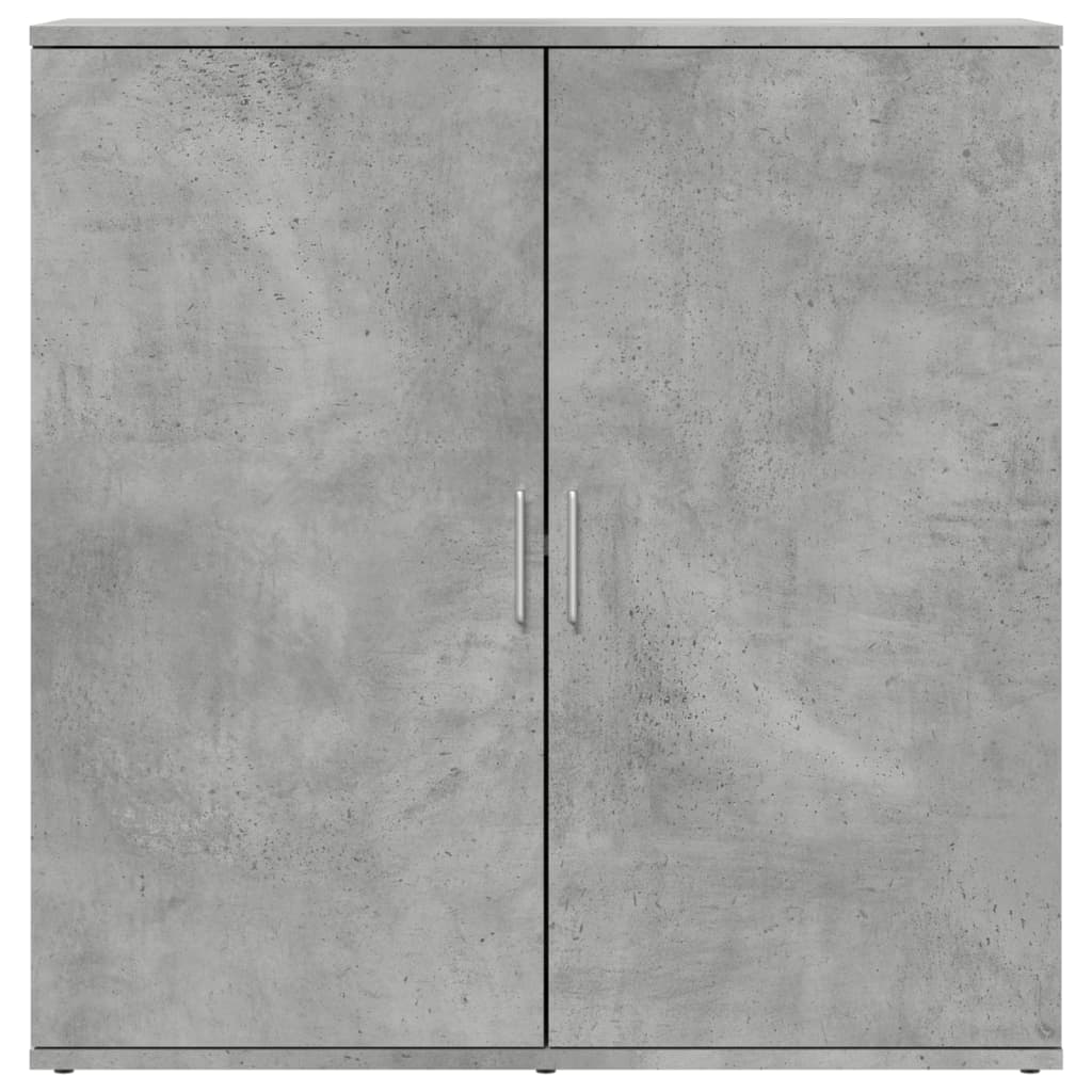 Dressoir 79x38x80 cm bewerkt hout betongrijs is nu te koop bij PeponiXL, paradijselijk wonen!