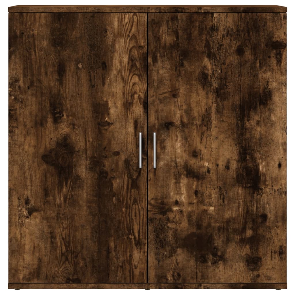 Dressoir 79x38x80 cm bewerkt hout gerookt eikenkleurig is nu te koop bij PeponiXL, paradijselijk wonen!