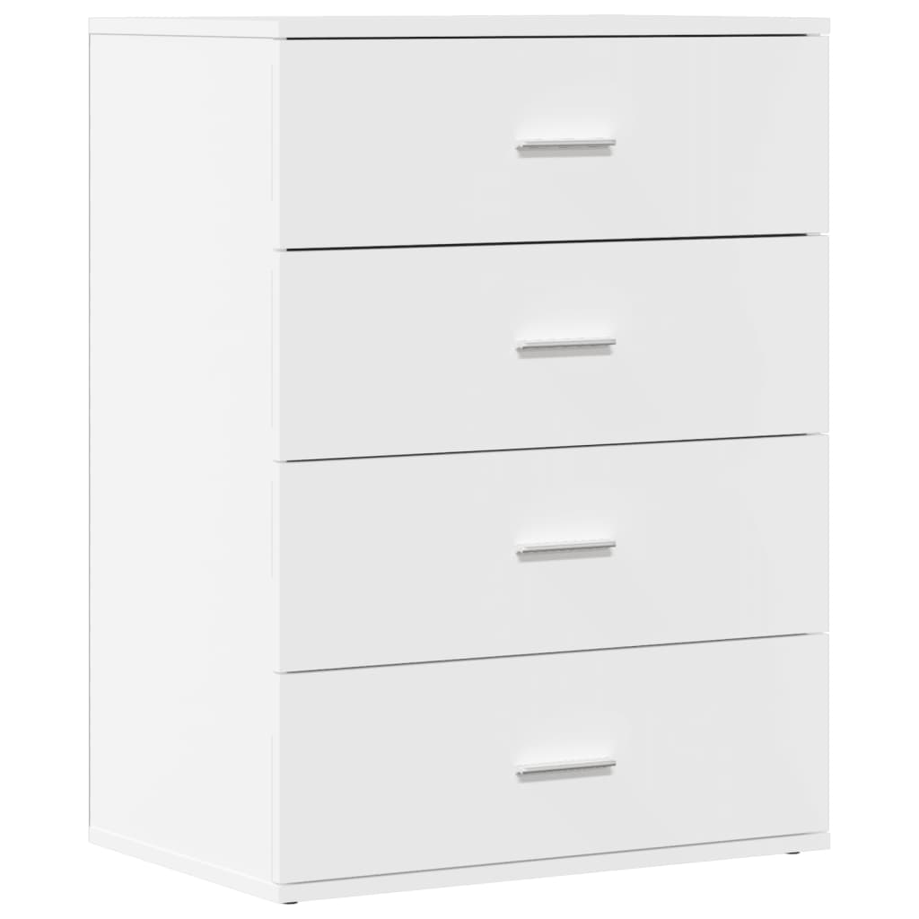 Dressoir 60x39x80 cm bewerkt hout wit is nu te koop bij PeponiXL, paradijselijk wonen!