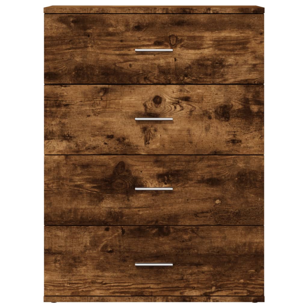 Dressoir 60x39x80 cm bewerkt hout gerookt eikenkleurig is nu te koop bij PeponiXL, paradijselijk wonen!