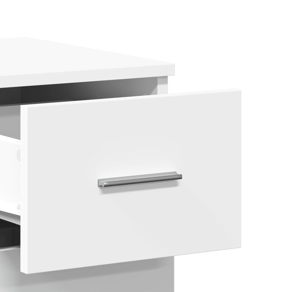 Dressoir 59x39x80 cm bewerkt hout wit is nu te koop bij PeponiXL, paradijselijk wonen!