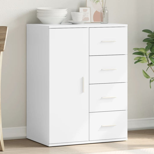 Dressoir 59x39x80 cm bewerkt hout wit is nu te koop bij PeponiXL, paradijselijk wonen!