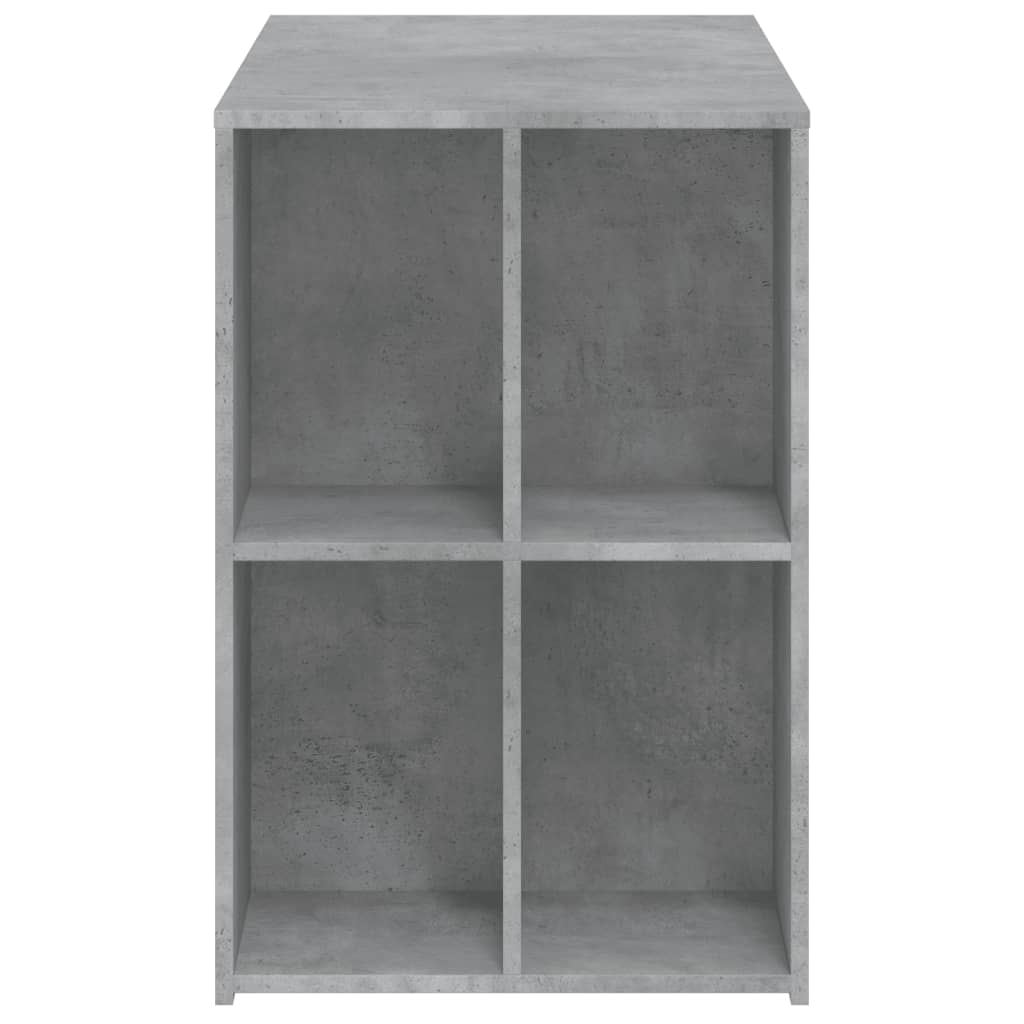 Bureau 102x50x75 cm bewerkt hout betongrijs is nu te koop bij PeponiXL, paradijselijk wonen!