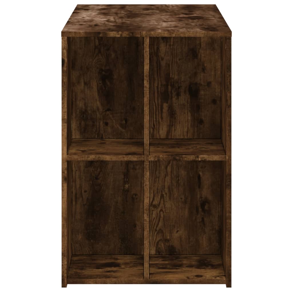 Bureau 102x50x75 cm bewerkt hout gerookt eikenkleurig is nu te koop bij PeponiXL, paradijselijk wonen!