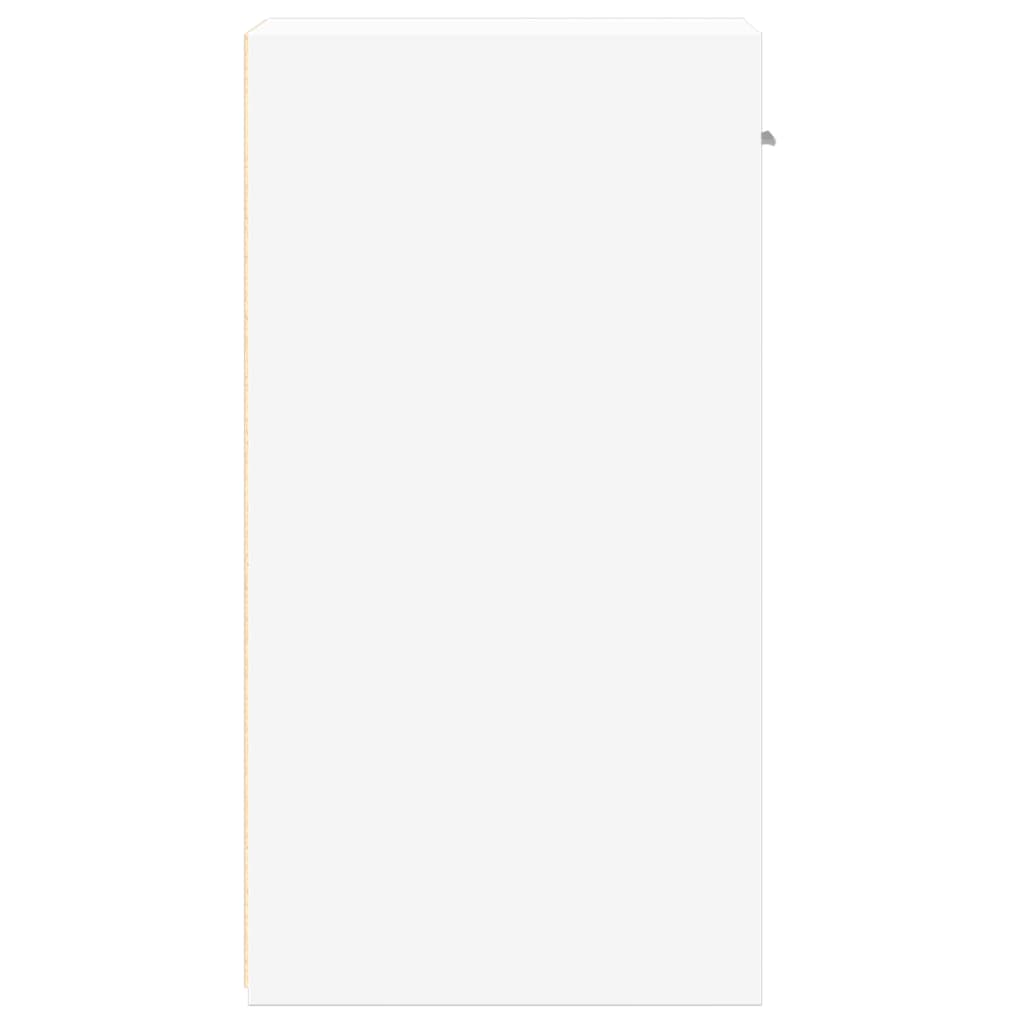 Nachtkastjes 2 st 35x34x65 cm bewerkt hout wit is nu te koop bij PeponiXL, paradijselijk wonen!