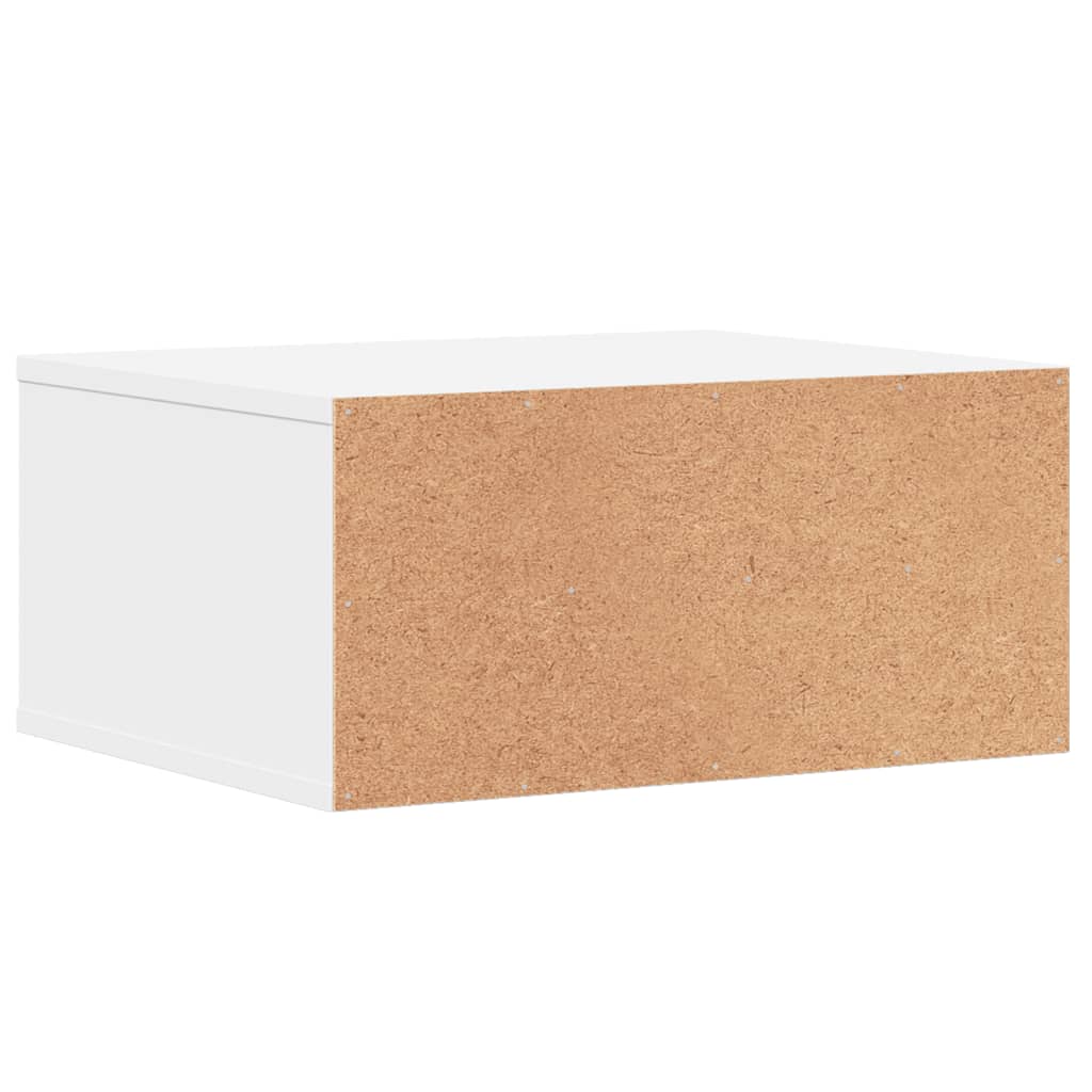 Printerkastje 49x40x22,5 cm bewerkt hout wit is nu te koop bij PeponiXL, paradijselijk wonen!