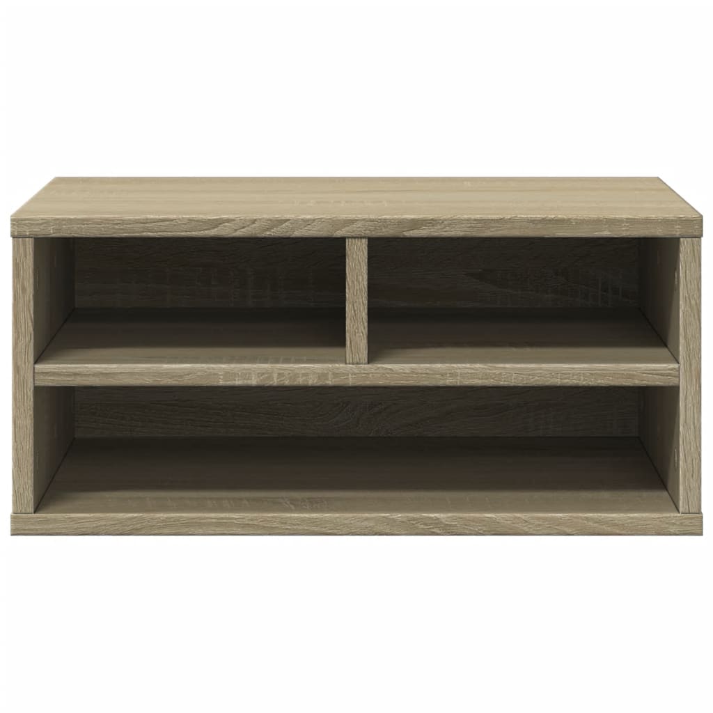Printerkastje 49x40x22,5 cm bewerkt hout sonoma eikenkleurig is nu te koop bij PeponiXL, paradijselijk wonen!