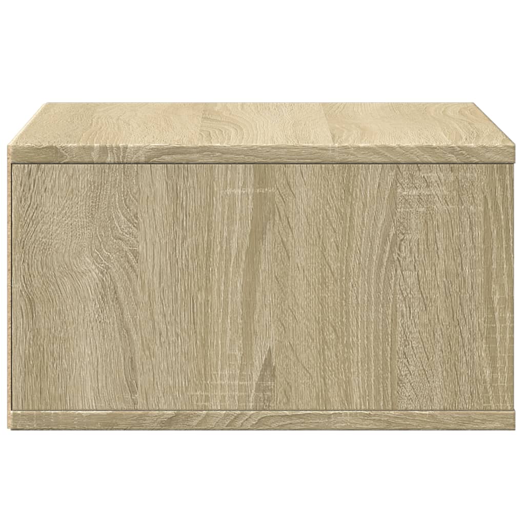 Printerkastje 49x40x22,5 cm bewerkt hout sonoma eikenkleurig is nu te koop bij PeponiXL, paradijselijk wonen!