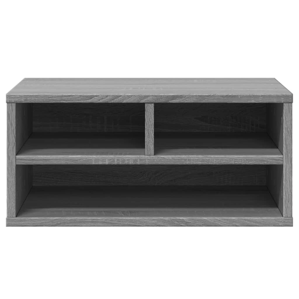 Printerkastje 49x40x22,5 cm bewerkt hout grijs sonoma eiken is nu te koop bij PeponiXL, paradijselijk wonen!