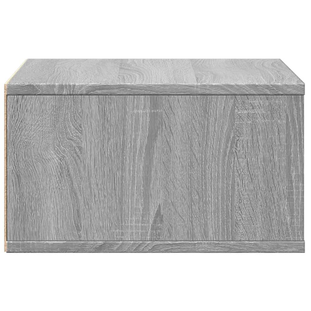 Printerkastje 49x40x22,5 cm bewerkt hout grijs sonoma eiken is nu te koop bij PeponiXL, paradijselijk wonen!