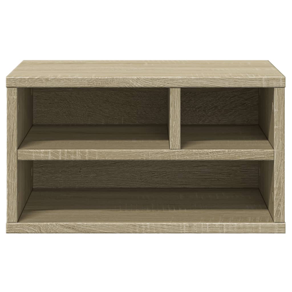 Printerkastje 40x32x22,5 cm bewerkt hout sonoma eikenkleurig is nu te koop bij PeponiXL, paradijselijk wonen!