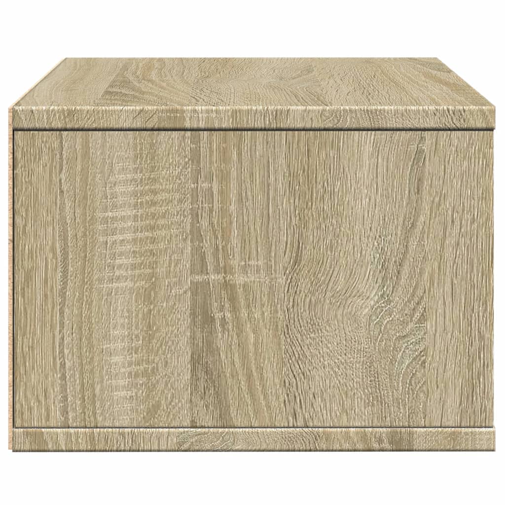 Printerkastje 40x32x22,5 cm bewerkt hout sonoma eikenkleurig is nu te koop bij PeponiXL, paradijselijk wonen!