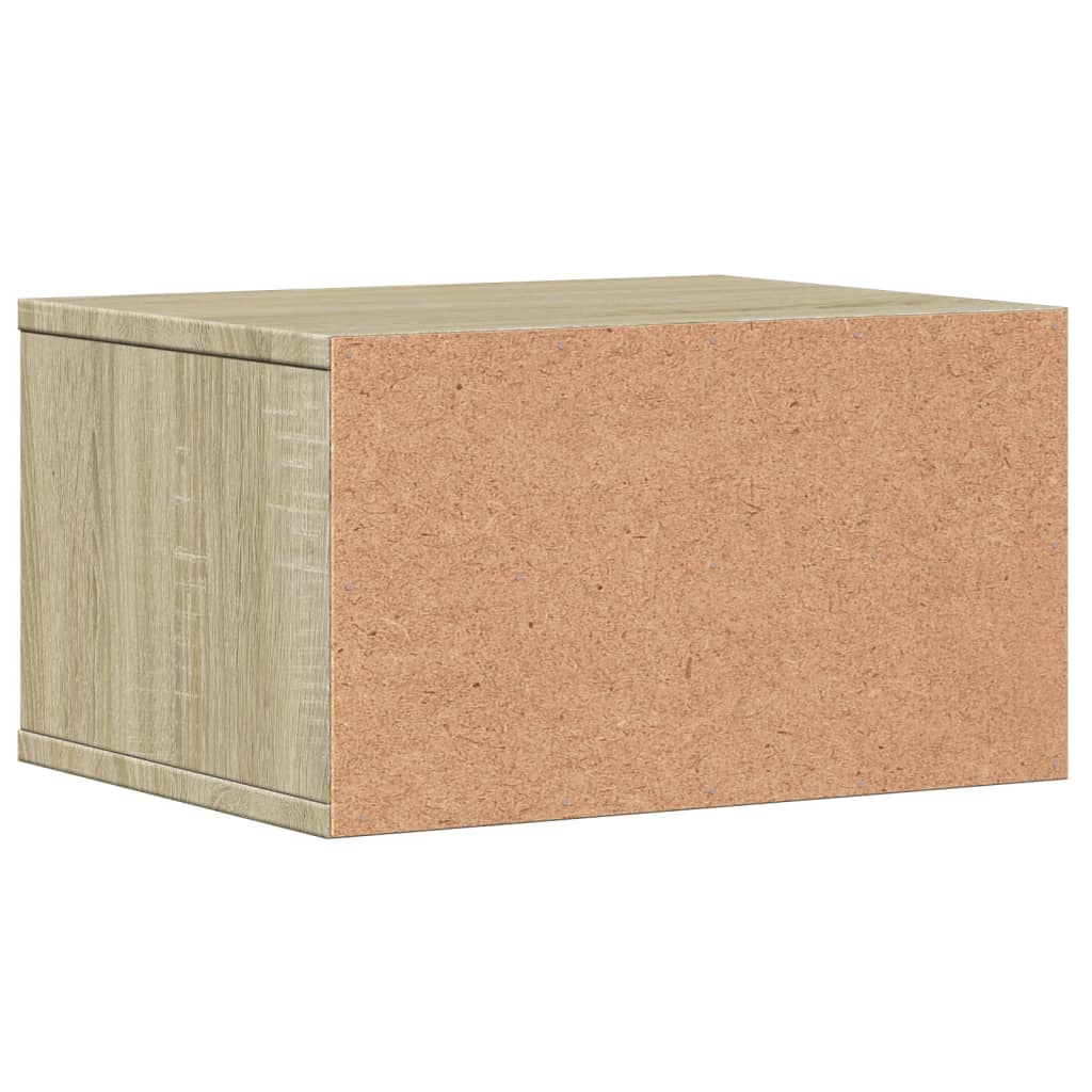 Printerkastje 40x32x22,5 cm bewerkt hout sonoma eikenkleurig is nu te koop bij PeponiXL, paradijselijk wonen!