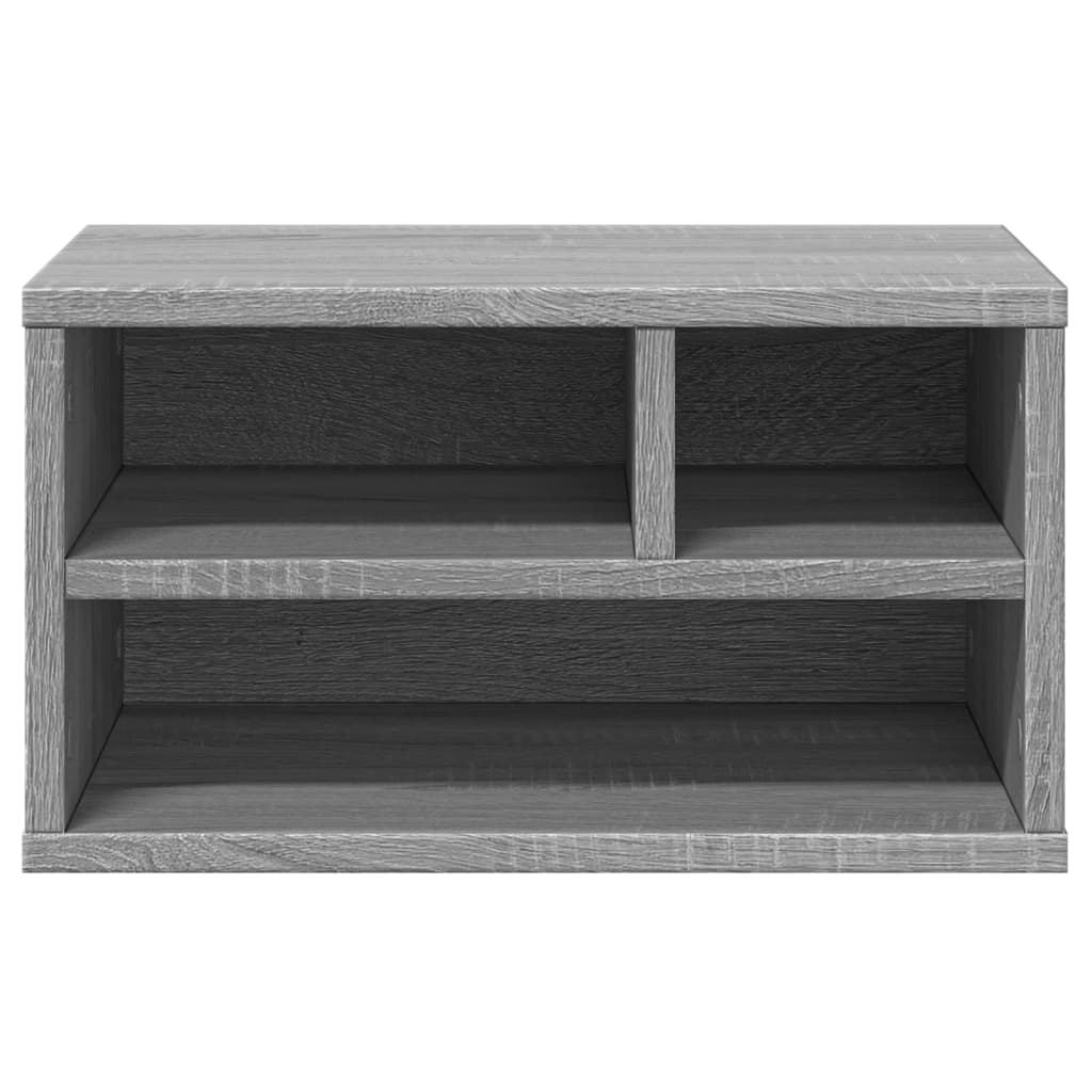 Printerkastje 40x32x22,5 cm bewerkt hout grijs sonoma eiken is nu te koop bij PeponiXL, paradijselijk wonen!