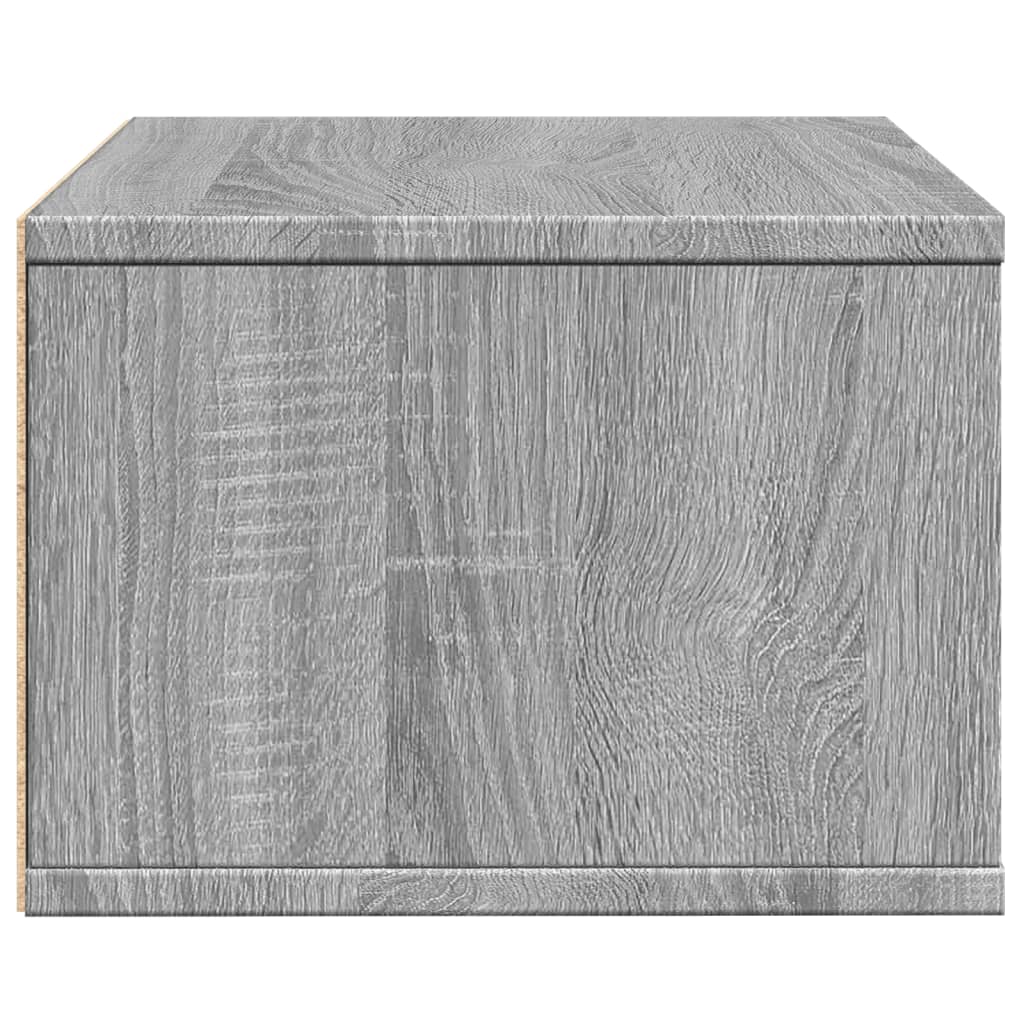Printerkastje 40x32x22,5 cm bewerkt hout grijs sonoma eiken is nu te koop bij PeponiXL, paradijselijk wonen!