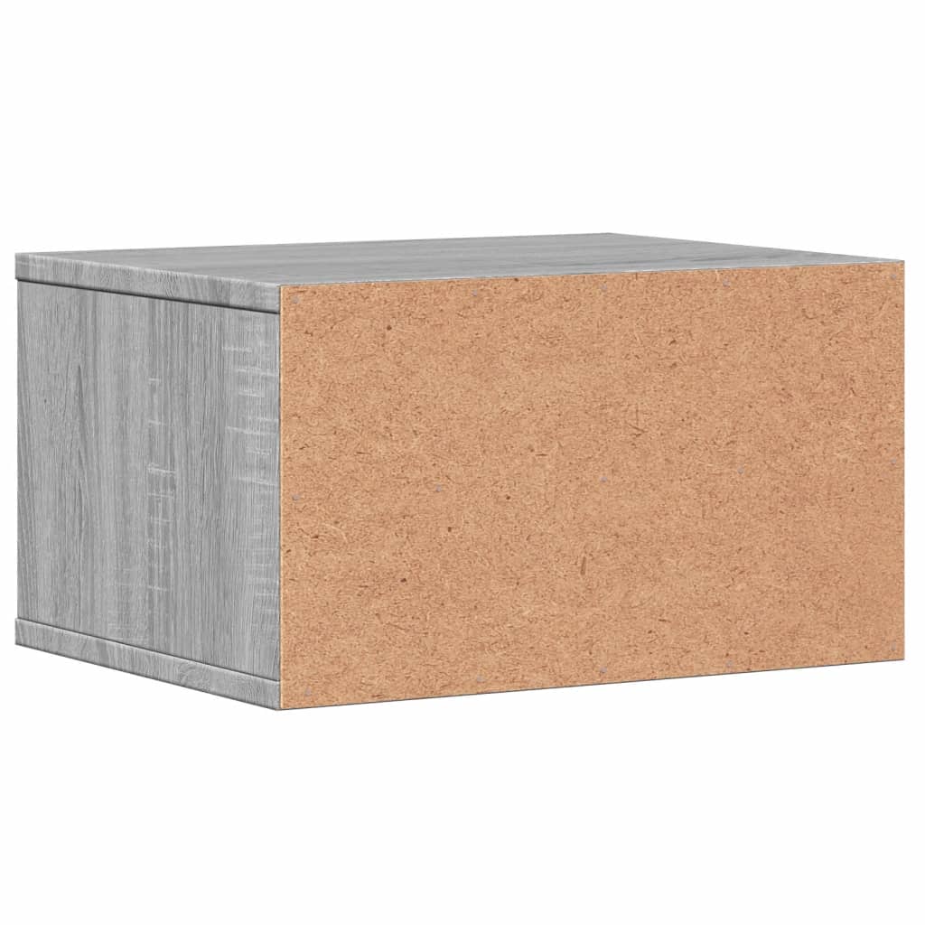 Printerkastje 40x32x22,5 cm bewerkt hout grijs sonoma eiken is nu te koop bij PeponiXL, paradijselijk wonen!