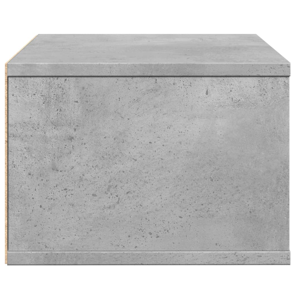 Printerkastje 40x32x22,5 cm bewerkt hout betongrijs is nu te koop bij PeponiXL, paradijselijk wonen!